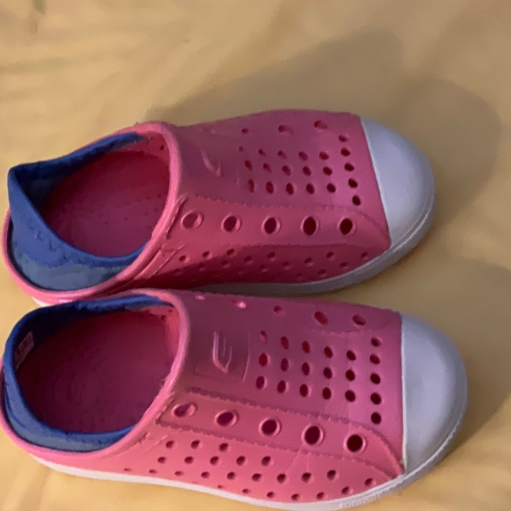 Skechers Pink and White Water Shoes with Ventilated Design